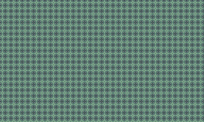 Colorful Seamless Circles Pattern with Radial Geometric Motifs