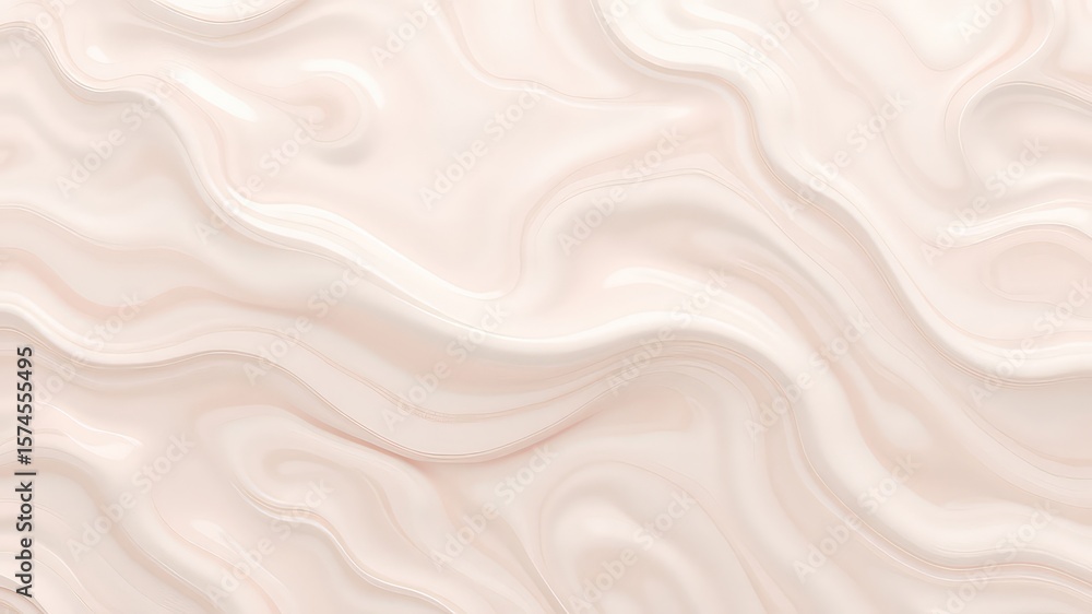 Poster subtle swirls of pale pink and white create an elegant, soft flowing abstract background for versati