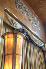 Cozy living room atmosphere inside cafe café coffee shop bar lounge bistro onboard luxury historic...