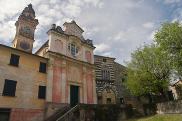 The beautiful medieval basilica of San Salvatore dei Fieschi from 1244 is a place of Catholic...