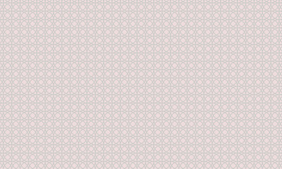 Seamless Circles Pattern with Intersecting Geometric Line Design