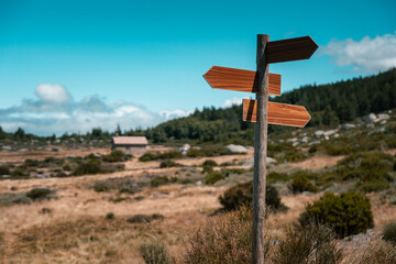 Scenic Directional Sign