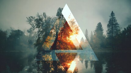 Autumnal Triangle Landscape