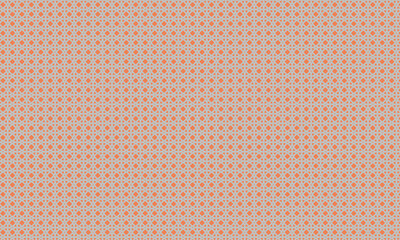 Seamless Circles Pattern with Intersecting Geometric Line Design