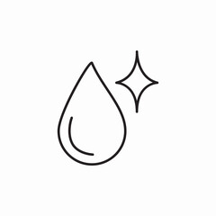 pure water icon sign vector