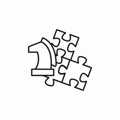 puzzle games icon sign vector