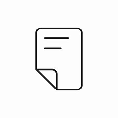 text file icon sign vector