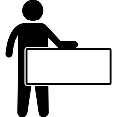 Man Pointing at Sign