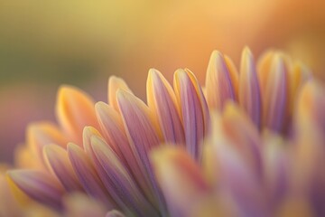 Fototapeta premium Hardy Garden Mum,autumn bloom,late season flower,garden chrysanthemum.A close-up shot of hardy garden mums with a background of soft, blurred greenery, focusing on the detailed petals
