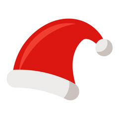 Santa hat icon  perfect for holiday projects, seasonal designs, and microstock downloads in vector format.

