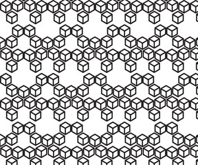 black and white seamless pattern