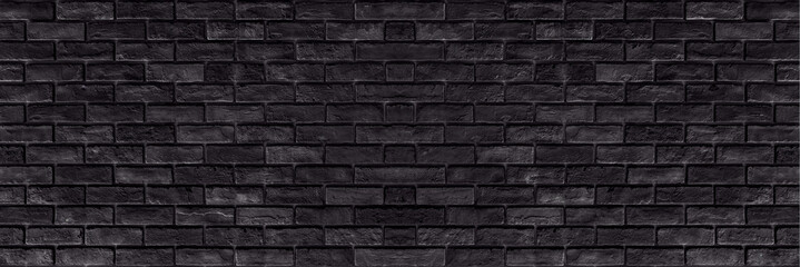 Bricks wall red vintage retro style for abstract black brick panorama background template and...