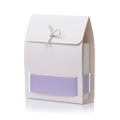 Blank paper gift package
