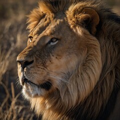 Obraz premium portrait of a lion