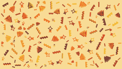 Abstract pattern of geometric shapes. Vector illustration for presentation, creative project, and poster.