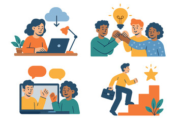 Collaborative learning and professional growth in a digital environment among diverse individuals