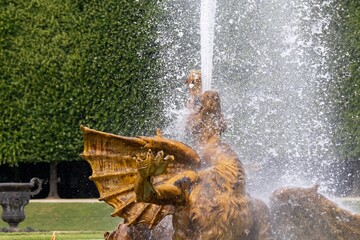 fountain in the park