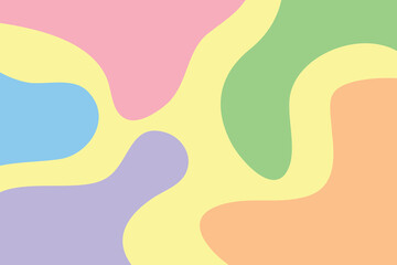 A dynamic abstract vector featuring vibrant curves, liquid motion, and bright colors, perfect for trendy presentations, posters, or digital interface aesthetics.

