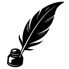 feather and ink