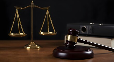 Symbols of Justice: Gavel and Scales for Law, Courts, and Rule of Law Day