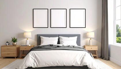Modern bedroom interior (3)