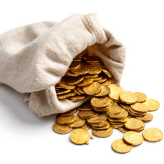 Gold Caduceus Medical Symbol 