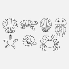 Naklejka premium fish icon1