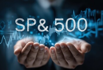 S&P 500 index with stock market data 