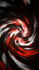 Abstract energy vortex swirling red and white gradient wallpaper 4k