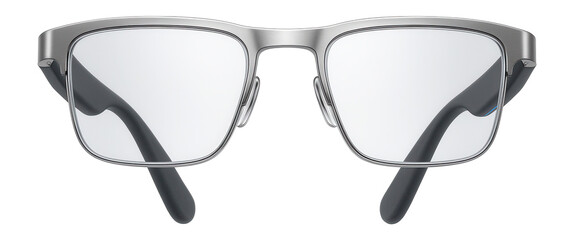 Smart glasses with integrated emotion tracking sensors and transparent lenses