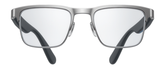Smart glasses with integrated emotion tracking sensors and transparent lenses