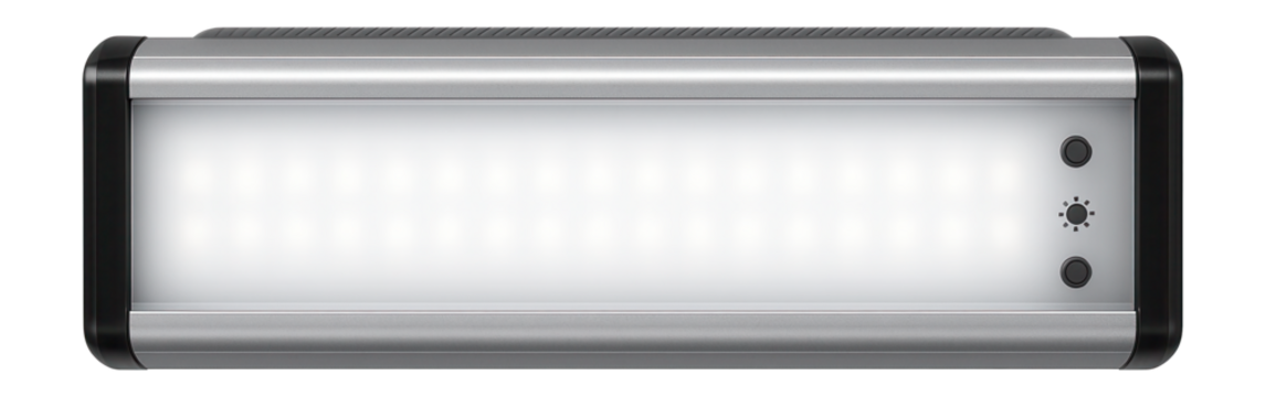 Magnetic LED light bar with adjustable white balance for interior PC case customization