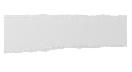 Torn White Paper Strip,  Clean Ripped Edge,  Blank Space,  Textured Background,  High-Resolution Image,  Isolated on Black,  Perfect for Mockups,  Design Elements,  Advertising,  and Collage Projects.
