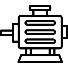 Electric Motor Icon