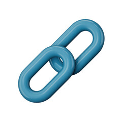 PNG blue plastic chain,3d render,photorealistic,high detail,high quality,studio lighting
