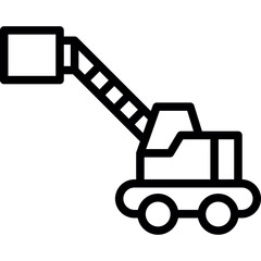 Boom Lift Icon