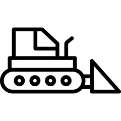 Bulldozer Icon