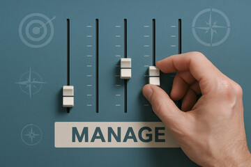 Effective management involves adjusting controls to align strategic goals with precise targets ensuring consistent progress in business operations