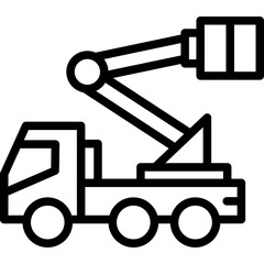 Aerial Work Platform Icon