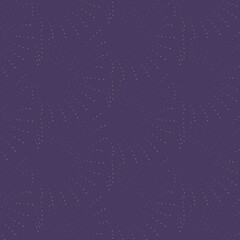 A purple dark background with yellow dots following a curved trajectory for presentations, websites, postcards.