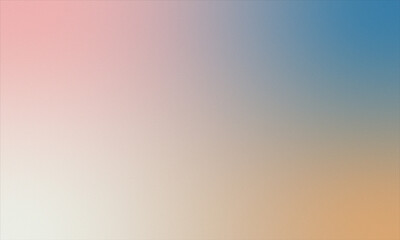 Subtle Gradient Background with Pink Beige and Blue Hues for Modern Design  new 2025 trendy grainy gradient background