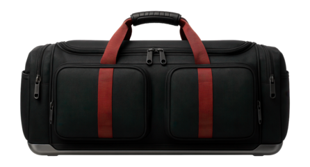 Firefighter's turnout gear bag with large compartments for protective equipment.