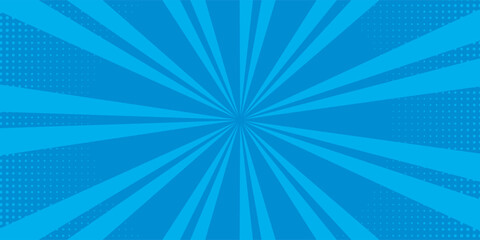 Anime Comic Background. Pop Art Style Background. Pop Up Retro Comic Background. Vector halftone illustration. Vintage background for comic superhero text, speech bubble, message. eps10