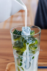 glass of lemonade