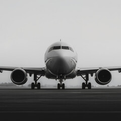 big airplane at airport