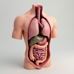 human body parts in lab