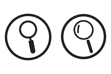 
search icon vector image or sign