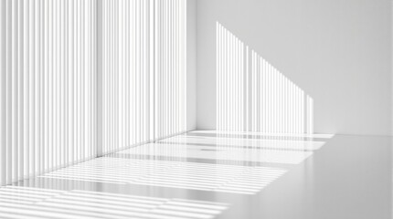 Obraz premium white interior design