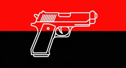 Flag of the People's Revolutionary Government of Grenada featuring a pistol