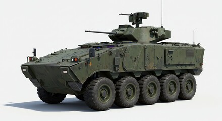 Military Armored Vehicle: 6x6 Infantry Fighting Vehicle